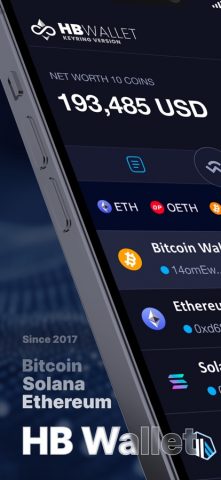 Ethereum Wallet — HB Wallet — скриншот 1