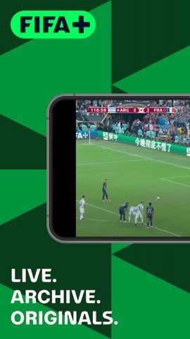 FIFA+ Stream Live Football TV для Android — скриншот 1