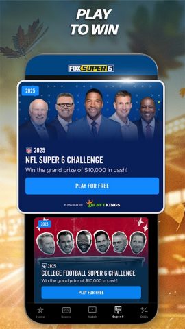 FOX Sports: Watch Live Games для Android — скриншот 5