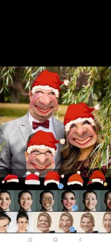 FaceWarpCamera для Android — скриншот 2