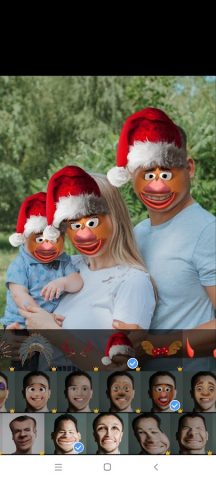 FaceWarpCamera для Android — скриншот 4