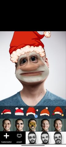 FaceWarpCamera для Android — скриншот 5