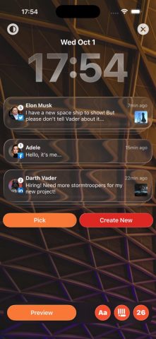 Faker — Fake Notifications для iOS — скриншот 1