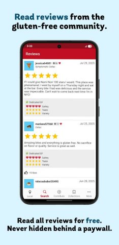 Find Me Gluten Free для Android — скриншот 2