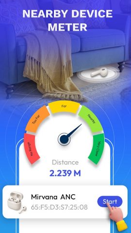 Find My Bluetooth Device для Android — скриншот 3