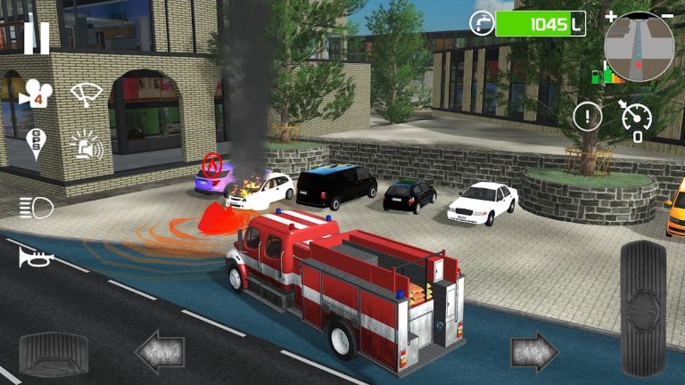 Fire Engine Simulator для Android — скриншот 2