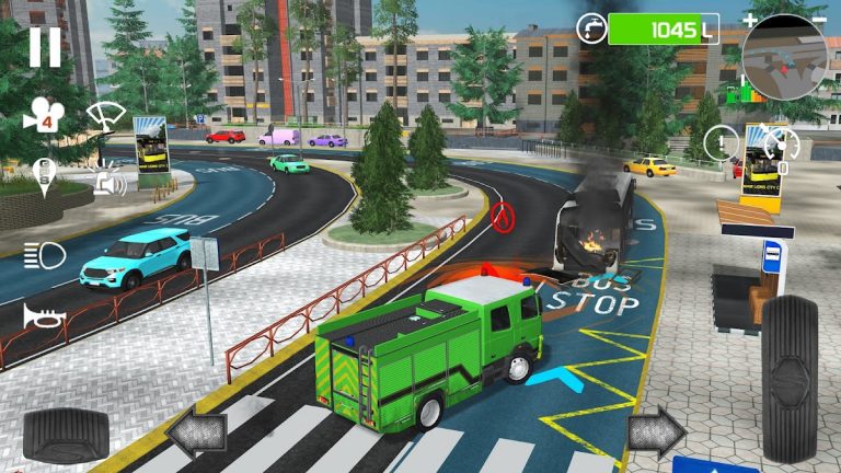 Fire Engine Simulator для Android — скриншот 3