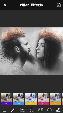 Fire Photo Effects для Android — скриншот 4