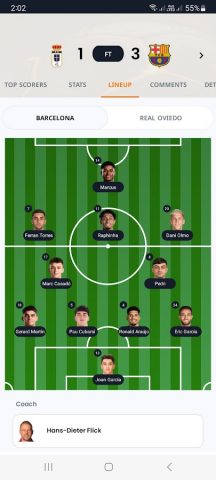 Football 90 | Scores & News для Android — скриншот 4