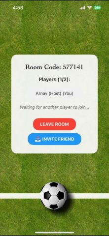 Footy Tic Tac Toe для iOS — скриншот 3