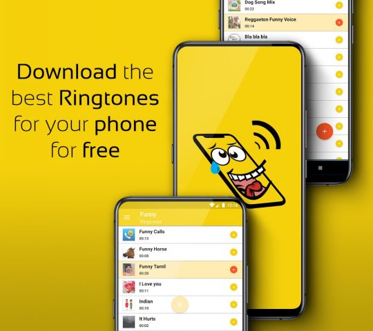 Funny Ringtones для Android — скриншот 1