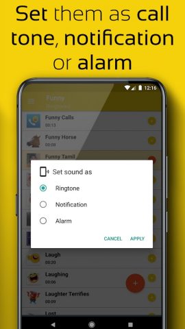 Funny Ringtones для Android — скриншот 3