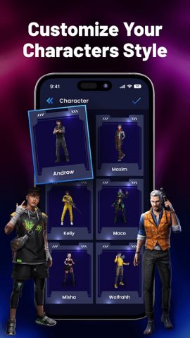 Fvalore Emotes Viewer для Android — скриншот 2