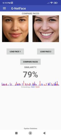 G-NetFace для Android — скриншот 1