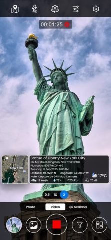 GPS Map Camera : Geotag Photos для iOS — скриншот 2