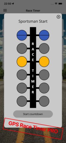 GPS Race Timer для iOS — скриншот 3