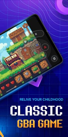 Game Emulator — GBA Retro для Android — скриншот 2
