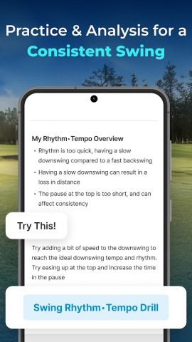 GolfFix AI Golf Swing Analyzer для Android — скриншот 3