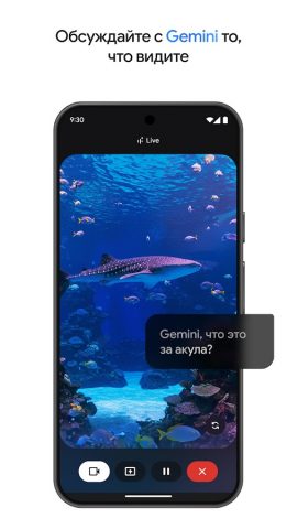 Google Gemini для Android — скриншот 3