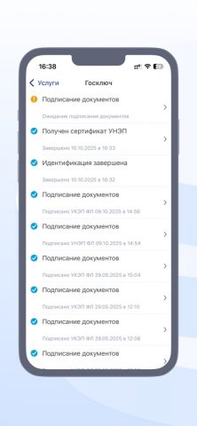 Госключ для iOS — скриншот 5