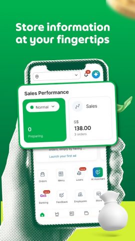 GrabMerchant для Android — скриншот 1