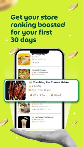 GrabMerchant для Android — скриншот 2