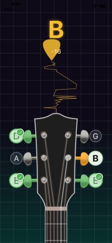 Guitar Tuner — 6 strings для iOS — скриншот 2