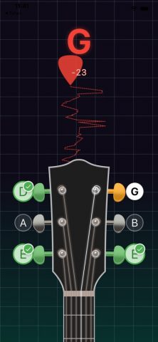 Guitar Tuner — 6 strings для iOS — скриншот 4