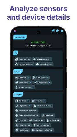Gyroscope Fix — Game Launcher для Android — скриншот 5
