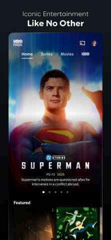 HBO Max: Stream TV & Movies для Android — скриншот 1