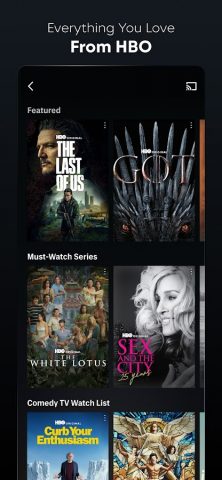 HBO Max: Stream TV & Movies для Android — скриншот 3