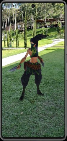 Хада — 3D модели LoL для Android — скриншот 3