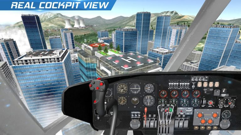 Helicopter Flight Pilot для Android — скриншот 2