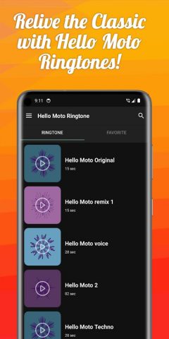 Hello Moto Ringtone для Android — скриншот 1