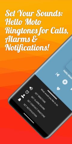 Hello Moto Ringtone для Android — скриншот 3