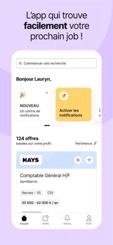 Hellowork : Recherche d’Emploi для iOS — скриншот 1