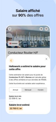 Hellowork : Recherche d’Emploi для iOS — скриншот 4