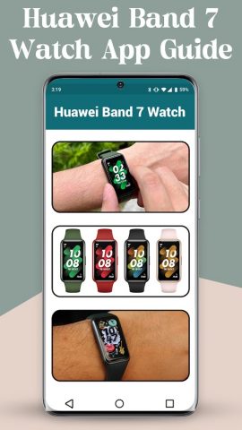 Huawei Band 7 Watch App Guide для Android — скриншот 2