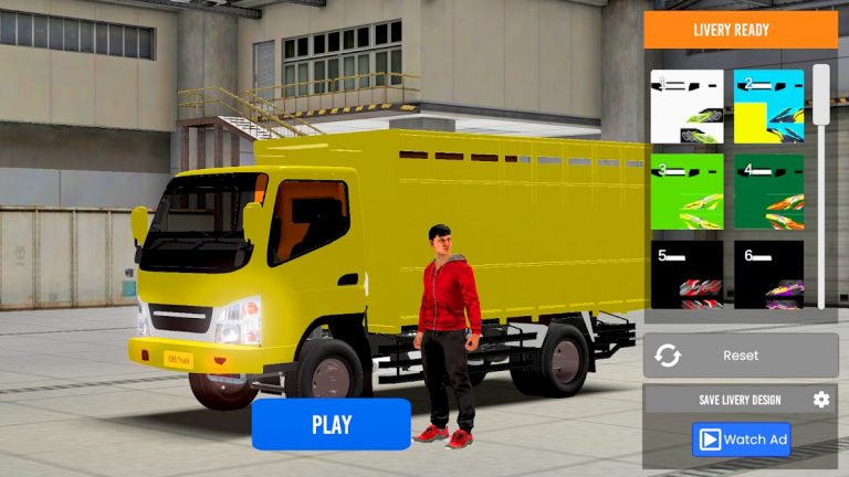 IDBS Indonesia Truck Simulator для Android — скриншот 2