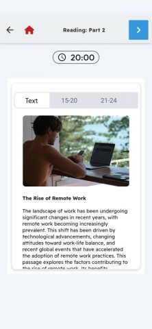 IELTS Sample Tests with AI для iOS — скриншот 5
