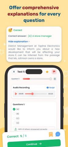 IELTS® Test Pro для Android — скриншот 3