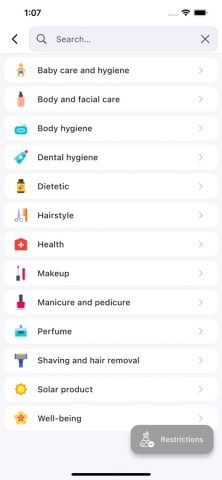 INCI Beauty — Cosmetic scanner для iOS — скриншот 2