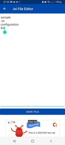 INI File Viewer & Reader для Android — скриншот 2