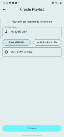IPTV Stalker Player для Android — скриншот 1