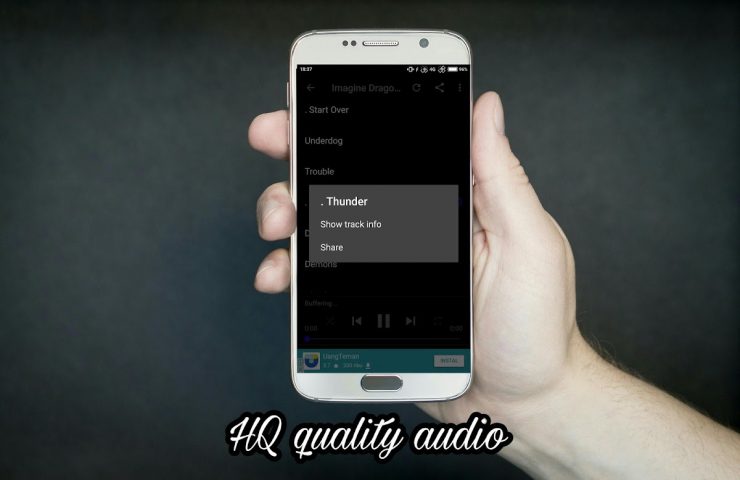 Imagine Dragons — Thunder для Android — скриншот 5