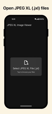 Просмотр изображений JPEG XL для Android — скриншот 1