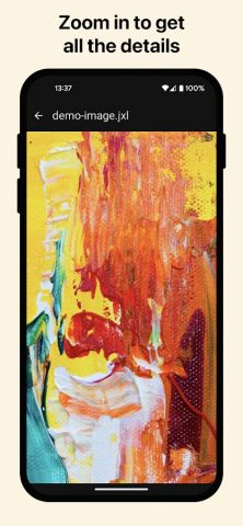 Просмотр изображений JPEG XL для Android — скриншот 3