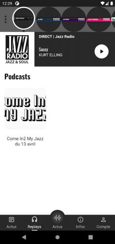 Jazz Radio для Android — скриншот 2