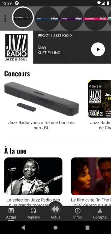 Jazz Radio для Android — скриншот 3