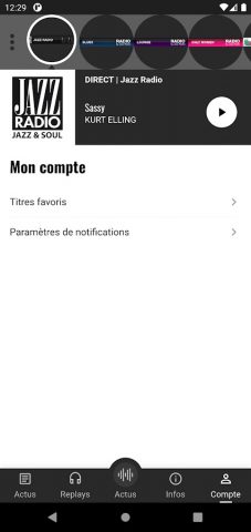 Jazz Radio для Android — скриншот 4